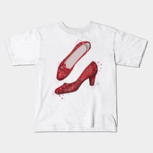 Dorothy’s Dazzling Heels Kids T-Shirt